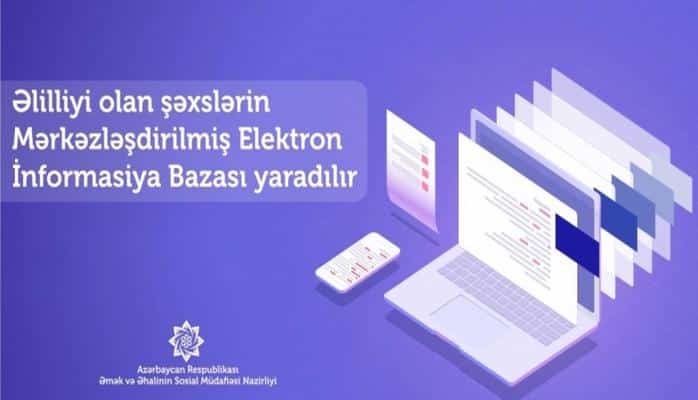 Əlilliyi olan şəxslərin elektron informasiya bazası yaradılır