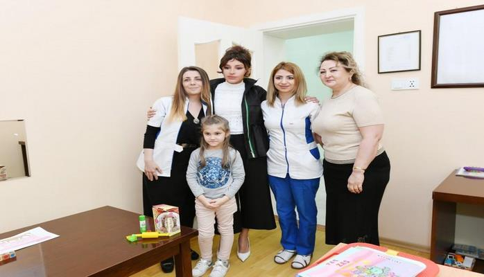 Первый вице-президент Мехрибан Алиева посетила Детский психоневрологический центр в Баку