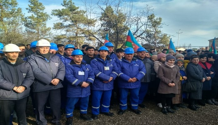 Xaçmazın daha bir yaşayış məntəqəsinə təbii qaz verilib