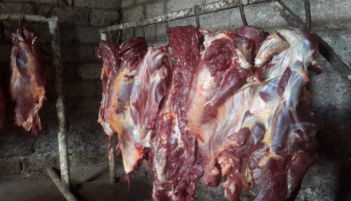 У фермера в Хачмазе изъяли более 300 кг несъедобного мяса