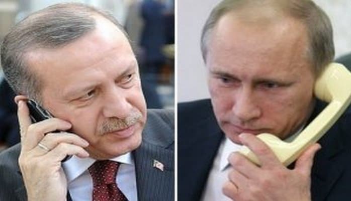 Ərdoğanla Putin arasında kritik telefon söhbəti