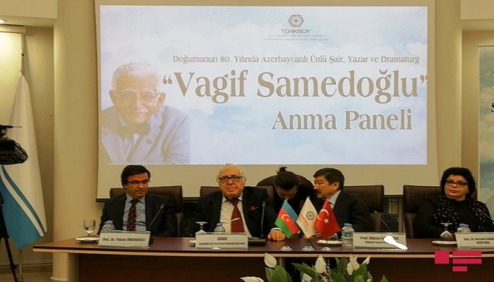 Ankarada Vaqif Səmədoğlu anılıb