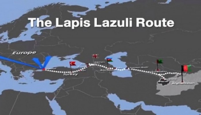 Azərbaycanın iştirakçısı olduğu Lapis-Lazuli marşrutu ilə yük daşımalarına başlanılıb