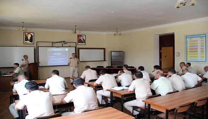 В АВВУ им. Г.Алиева проводятся учебно-методические сборы