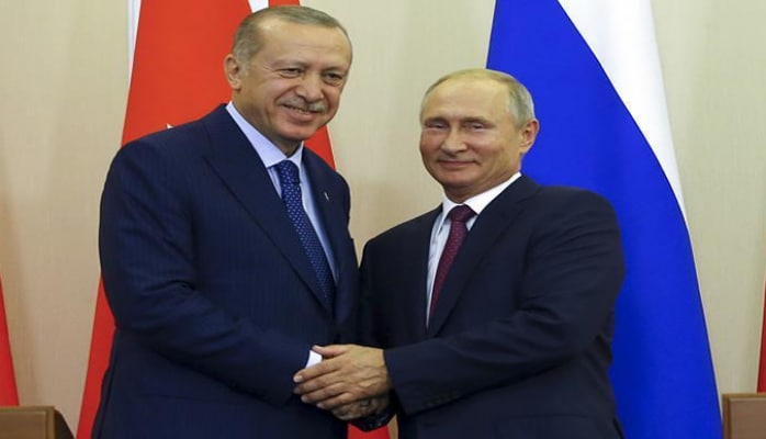 Ərdoğanla Putin arasında telefon danışığı olub