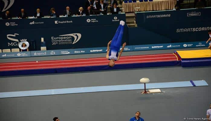 Gimnastımız dünya çempionatında 194 idmançı arasında 7-ci oldu