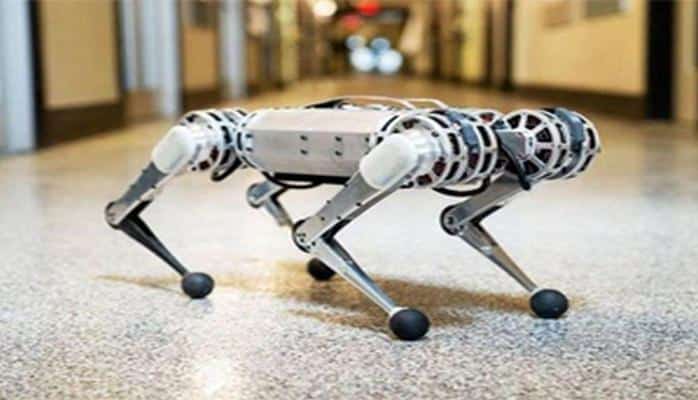 “Robot gepard” geriyə salto edir