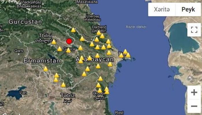 В Самухском районе произошло землетрясение.