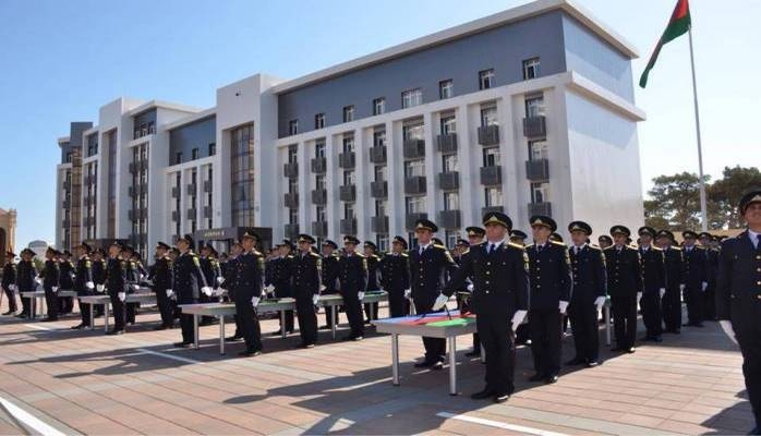 Polis Akademiyasında andiçmə mərasimi keçirilib