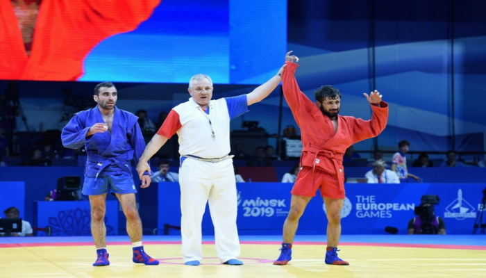 “Minsk 2019”: Azərbaycan samboçuları iki bürünc medal qazanıblar