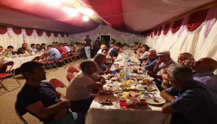 Cocuq Mərcanlıda iftar süfrəsi təşkil edilib