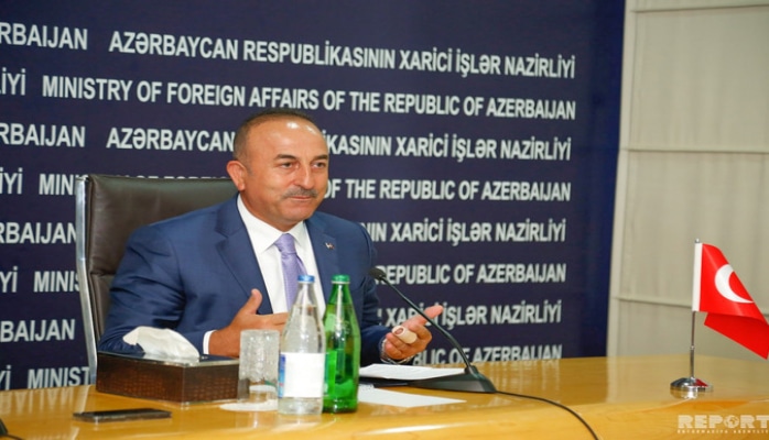 Mövlud Çavuşoğlu: 'Qarabağ münaqişəsi beynəlxalq hüquq əsasında həll olunmalıdır'