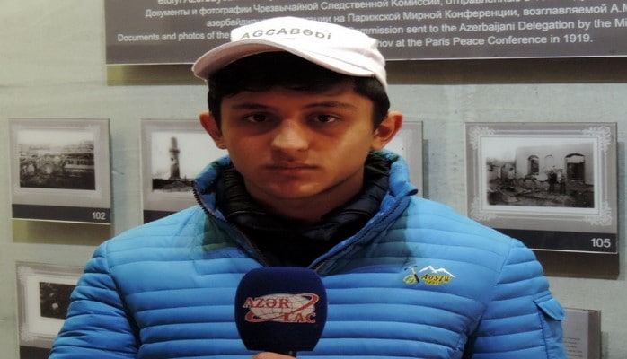 Школьник из Агджабеди: Знакомство с Губинским мемориальным комплексом геноцида произвело на нас глубокое впечатление