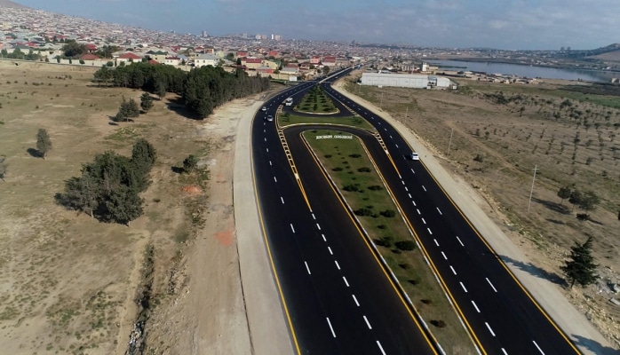 Bakının mühüm nəqliyyat arteriyası əsaslı şəkildə təmir edilib