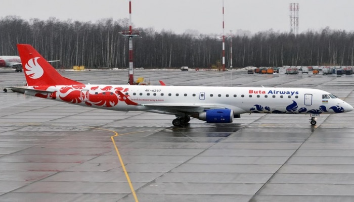 Самолет Buta Airways совершил вынужденную посадку