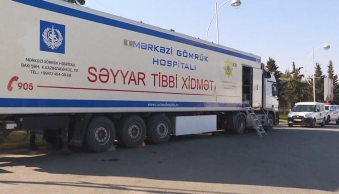 Azərbaycanın Gürcüstanla sərhədində mobil səyyar hospital xidmətə başlayıb