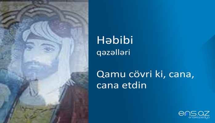 Həbibi - Qamu cövri ki, cana, cana etdin