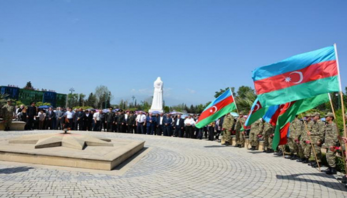 Qələbənin 74-cü ildönümü münasibətilə Azərbaycan Ordusunda tədbirlər keçirilib