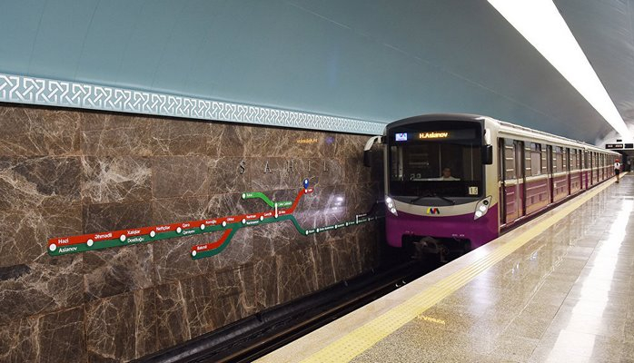 "Bakı Metropoliteni" yeni qatarlar alır