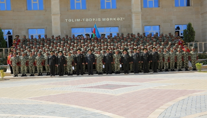 Naxçıvan Qarnizonunda növbəti buraxılış mərasimi