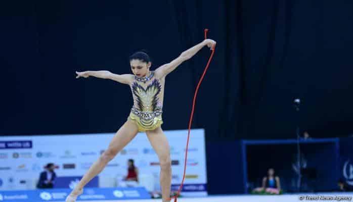 Bakıda bədii gimnastika üzrə II AGF Junior Trophy beynəlxalq turnirinin ikinci günü start götürüb