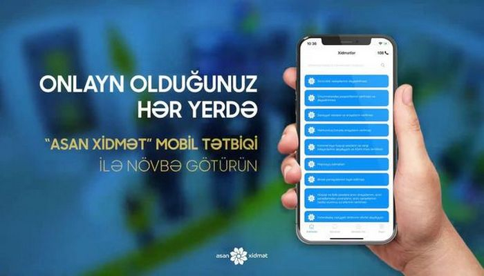 “ASAN Xidmət” mobil tətbiqi vasitəsilə daha asan növbə əldə et! - VİDEOÇARX