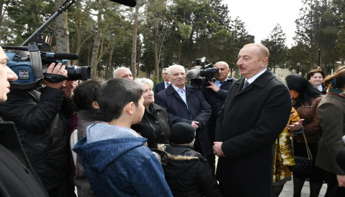 Президент Ильхам Алиев: Азербайджан лидирует в любой сфере