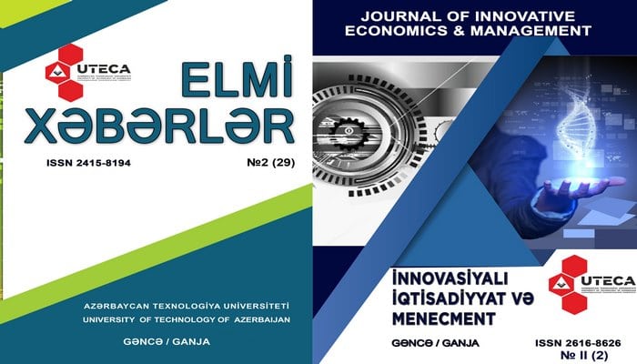 UTECA-nın daha bir elmi jurnalı Ali Attestasiya Komisiyasının tövsiyə olunanlar siyahısında