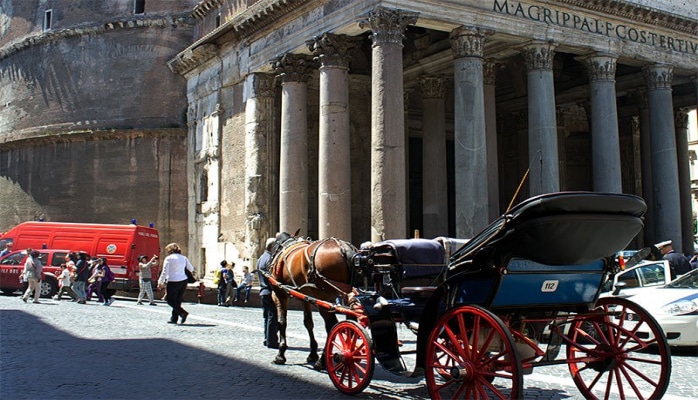 Romada bu hadisəyə görə at arabaları qadağan oluna bilər