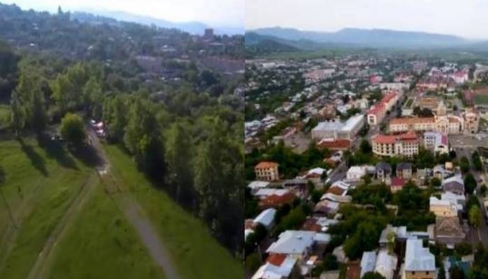 Şuşa və Xankəndinin dronla çəkilmiş yeni görünütləri yayıldı