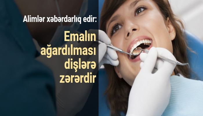 Emalın ağardılması dişlərə zərərdir