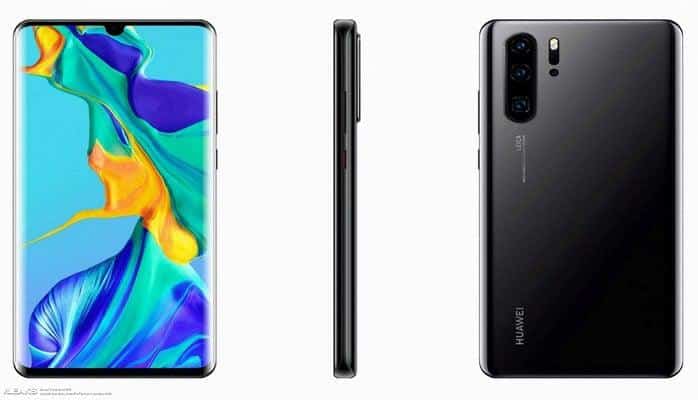 Смартфоны Huawei P30 и P30 Pro будут оснащаться экранами Samsung