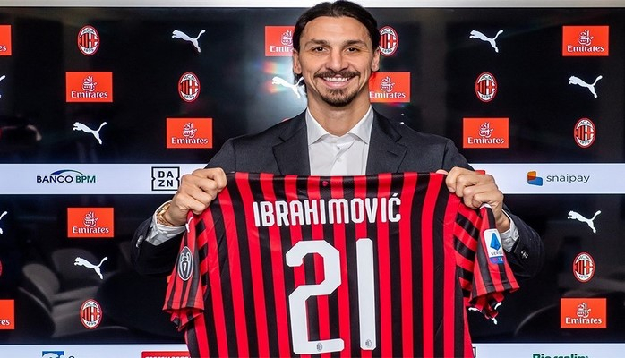 İbrahimoviç “Milan”la müqavilə bağladı