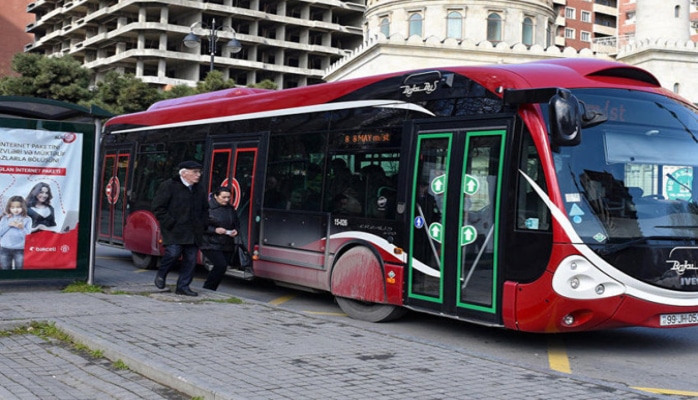 Bakıda kartla işləyən sərnişin avtobuslarının sayı 500-ə çatıb