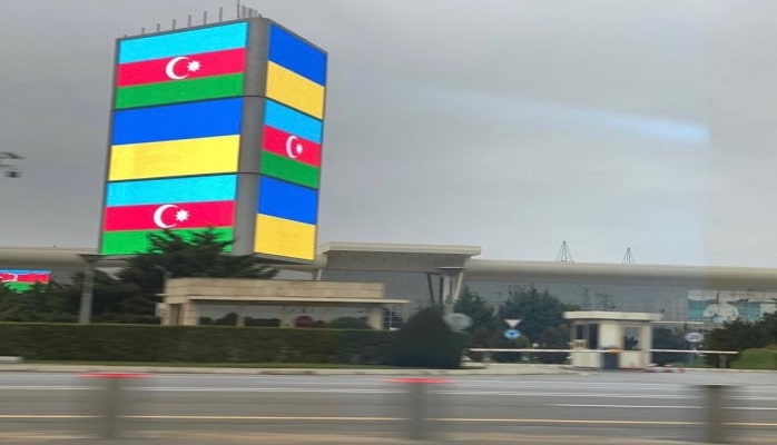 Zelenski Bakıdan foto paylaşdı