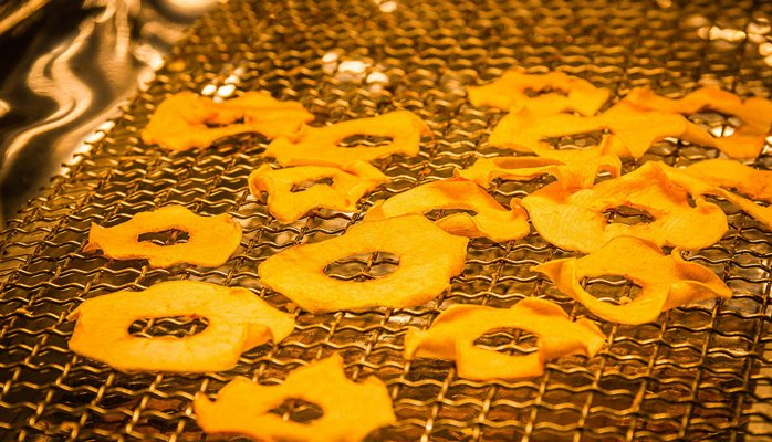 Яблочные чипсы начали производить в Шида Картли