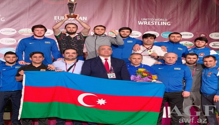 Azərbaycan millisi Avropa çempionatında ümumi komanda hesabında üçüncü yeri tutub