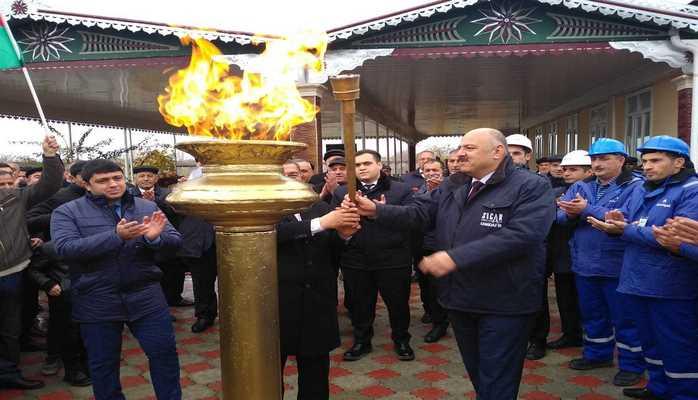 İmişlinin Aranlı kəndinə təbii qaz verilib