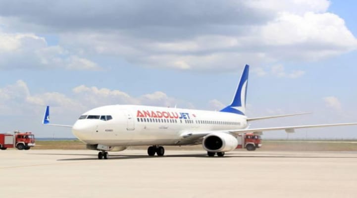 Anadolujet будет летать в Баку с 29 марта