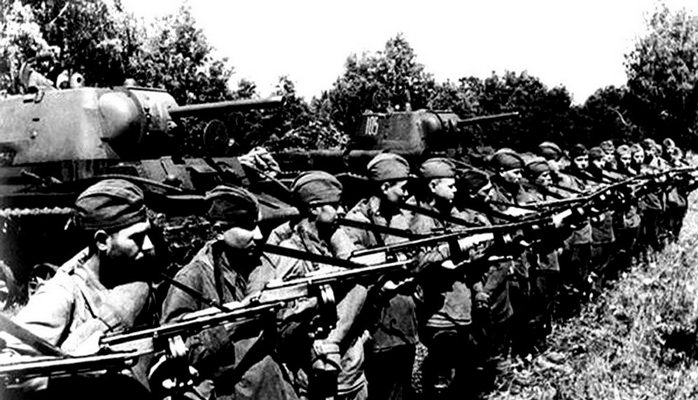 Sovet ordusunda azərbaycanlılardan ibarət ilk qoşun birləşməsi