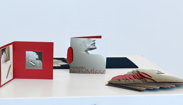 Выпущены почтовые марки по случаю 650-летия Насими