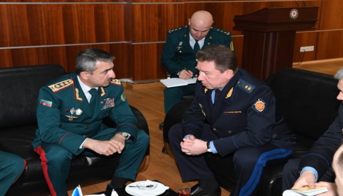 Начальник ГПС Азербайджана встретился с главой Погрануправления Дагестана