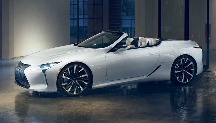 Lexus LC превратился в кабриолет: открытую версию японской «двухдверки» покажут в Детройте