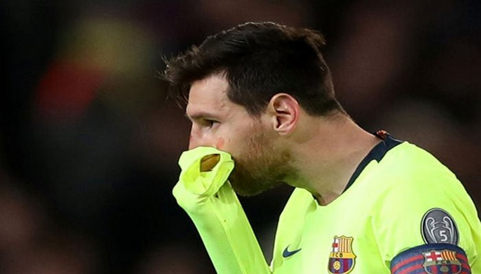 Lionel Messi zədə səbəbindən növbəti oyunu buraxacaq