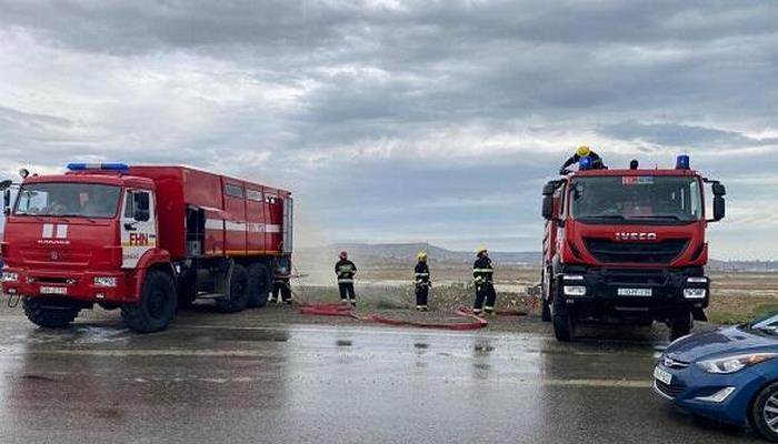 Ağdərədə FHN-in maşını aşdı: Bir nəfər həlak oldu, yaralılar helikopterlə Bakıya gətirildilər