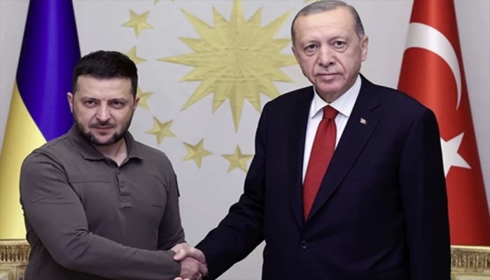 Ankarada Ərdoğanla Zelenskinin görüşü başlayıb