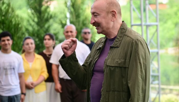 Azərbaycan Prezidenti: Dövlətimiz güclüdür, Ordumuz güclüdür, iradəmiz yerindədir
