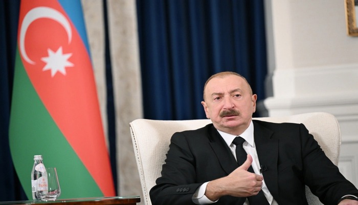 Azərbaycan Prezidenti: "Xəzər dənizi sürətlə kiçilir və əsas səbəb iqlim dəyişmələri deyil"