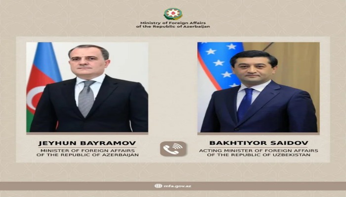Azərbaycan və Özbəkistanın XİN başçıları müttəfiqlik münasibətlərini müzakirə ediblər