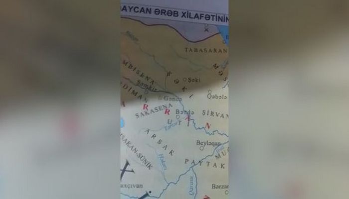 Azərbaycanda dərslikdə bağışlanmaz səhv